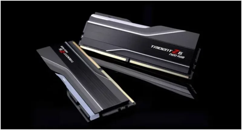 G.Skill Trident Z5 Neo 32 Go Kit 2x16Go DDR5 6000 MHz RGB - vue 4
