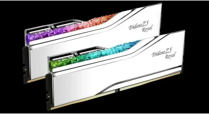 G.Skill Trident Z5 Neo 32 Go Kit 2x16Go DDR5 6400 MHz RGB - vue 3