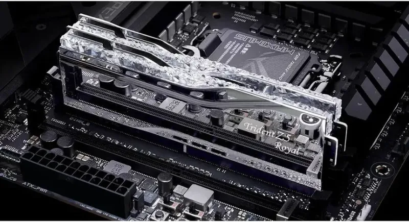 G.Skill Trident Z5 Neo 32 Go Kit 2x16Go DDR5 6400 MHz RGB - vue 5