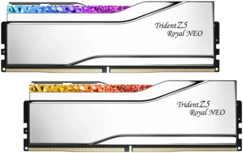 G.Skill Trident Z5 Neo RGB 32 Go Kit 2x16Go DDR5 6000 MHz - vue 3