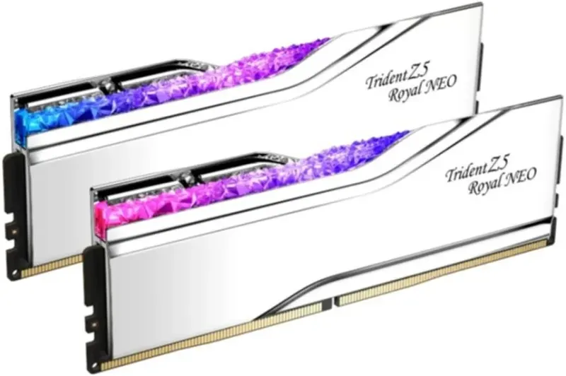 G.Skill Trident Z5 Neo RGB 32 Go Kit 2x16Go DDR5 6000 MHz - vue 4