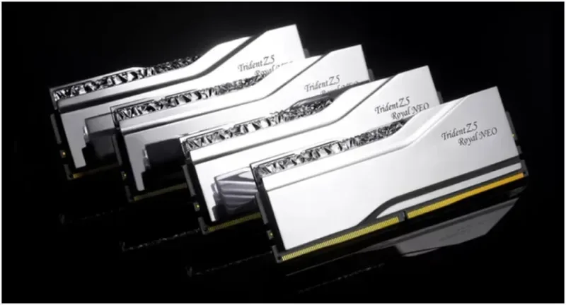 G.Skill Trident Z5 Neo RGB 32 Go Kit 2x16Go DDR5 6000 MHz - vue 5