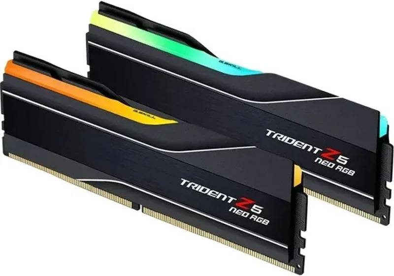 G.Skill Trident Z5 Neo RGB 32 Go Kit 2x16Go DDR5 6000 MHz - vue 5