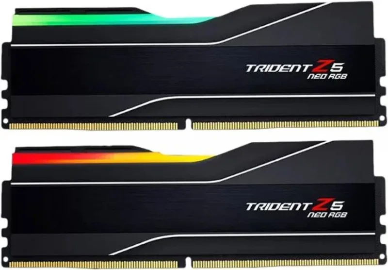 G.Skill Trident Z5 Neo RGB 32 Go Kit 2x16Go DDR5 6400 MHz - vue 4