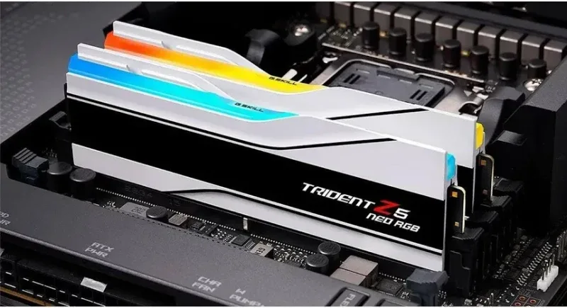 G.Skill Trident Z5 Neo RGB 32 Go Kit 2x16Go DDR5 6400 MHz - vue 2