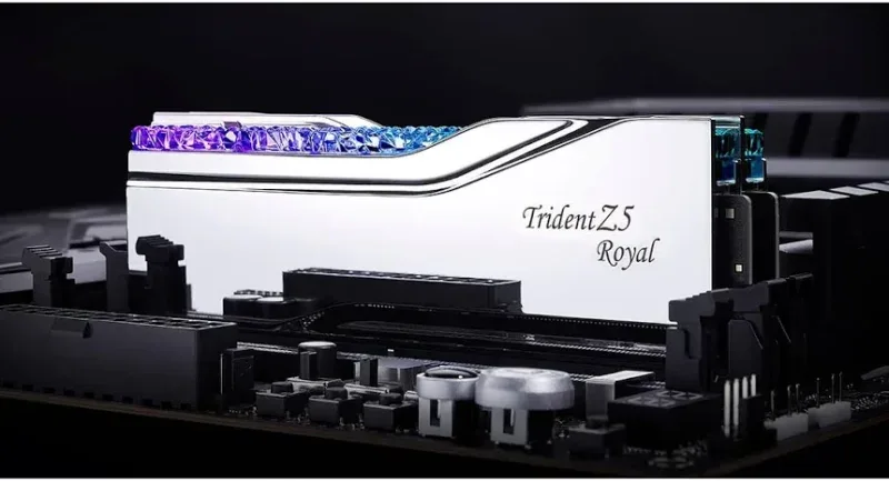 G.Skill Trident Z5 Neo RGB 32 Go Kit 2x16Go DDR5 6800 MHz - vue 4