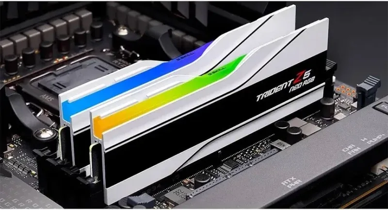 G.Skill Trident Z5 Neo RGB 32 Go Kit 2x16Go DDR5 8000 MHz - vue 4