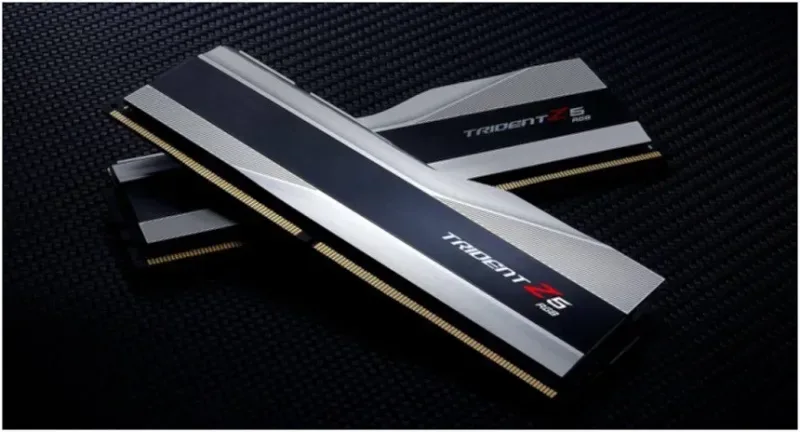 G.Skill Trident Z5 RGB 32 Go Kit 2x16Go DDR5 6400 MHz - vue 5