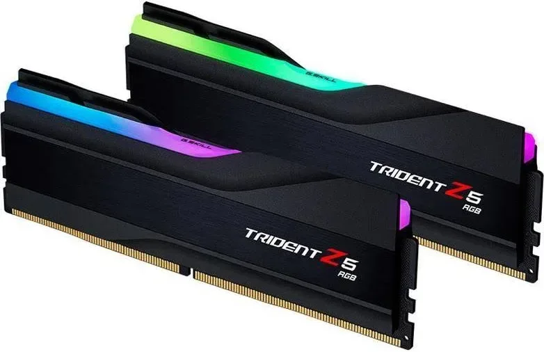 G.Skill Trident Z5 RGB 32 Go Kit 2x16Go DDR5 7600 MHz - vue 3