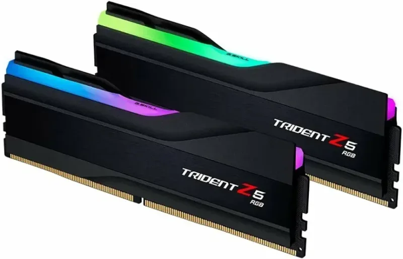 G.Skill Trident Z5 RGB 64 Go Kit 2x32Go DDR5 6000 MHz - vue 3