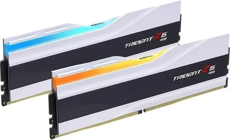 G.Skill Trident Z5 RGB 64 Go Kit 2x32Go DDR5 6400 MHz - vue 3