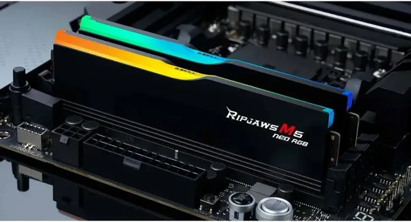 G.Skill Trident Z5 RGB 64 Go Kit 2x32Go DDR5 6800 MHz - vue 4