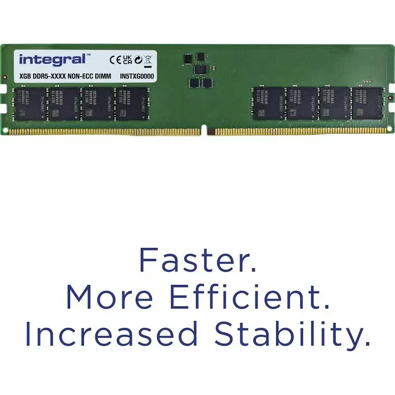 Integral IN5T32GNJRDX 32 Go DDR5 5600 MHz - vue 5
