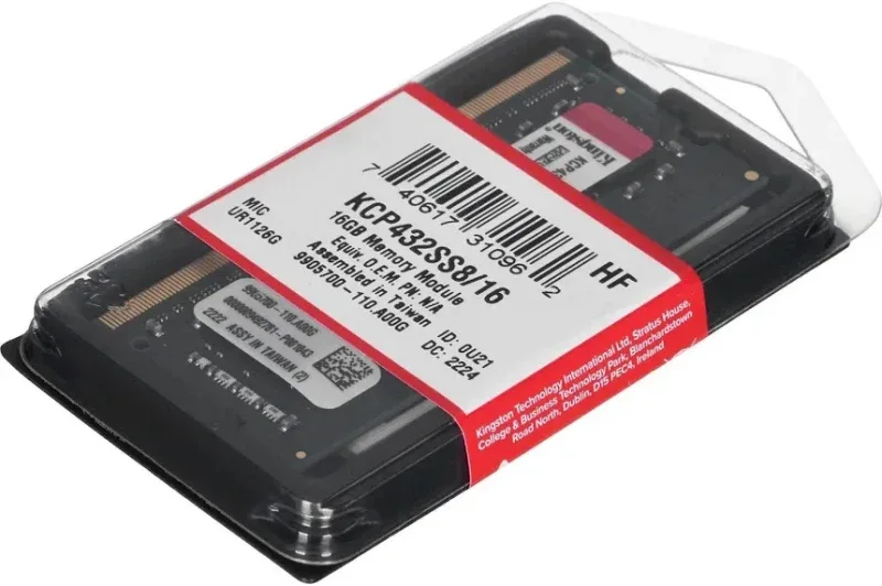 Kingston 16 Go DDR4 3200 MHz - vue 4