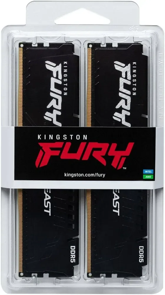 Kingston FURY 128 Go Kit 4x32Go DDR5 5200 MHz - vue 4