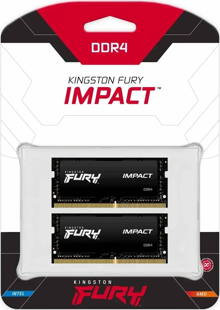 Kingston FURY 64 Go Kit 2x32Go DDR4 3200 MHz - vue 2