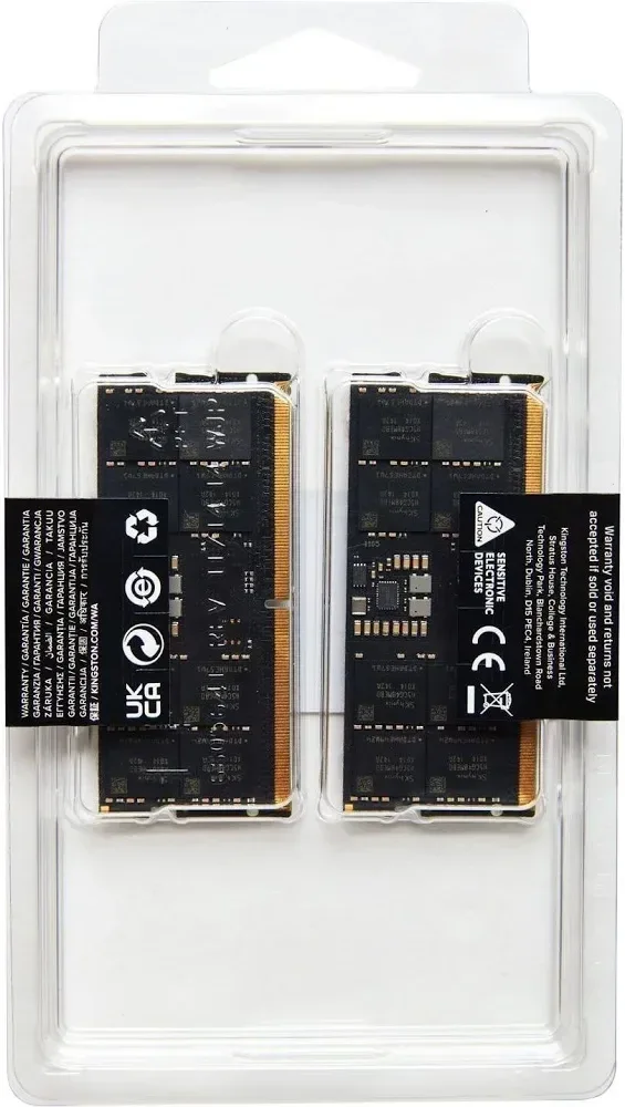 Kingston FURY 64 Go Kit 2x32Go DDR5 4800 MHz - vue 3