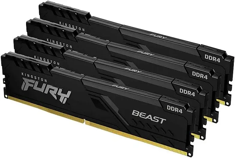 Kingston FURY Beast 128 Go Kit 4x32Go DDR4 3200 MHz