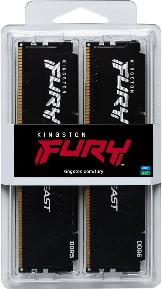 Kingston FURY Beast 128 Go Kit 4x32Go DDR5 5600 MHz - vue 4