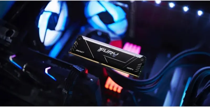 Kingston Fury Beast 16 Go DDR4 3200 MHz RGB - vue 4