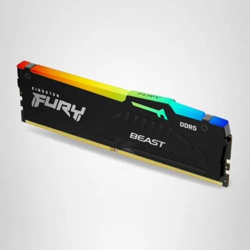 Kingston Fury Beast 16 Go DDR5 6000 MHz RGB - vue 8