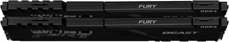 Kingston Fury Beast 16 Go Kit 2x8Go DDR4 3200 MHz - vue 2