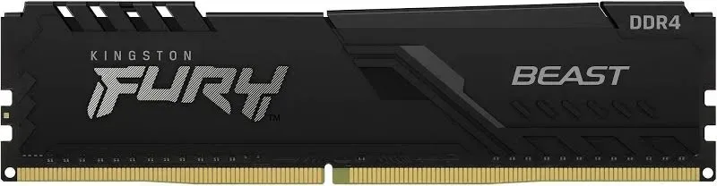 Kingston Fury Beast 16 Go Kit 2x8Go DDR4 3200 MHz - vue 3
