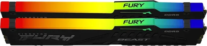 Kingston Fury Beast 16 Go Kit 2x8Go DDR5 5600 MHz - vue 3