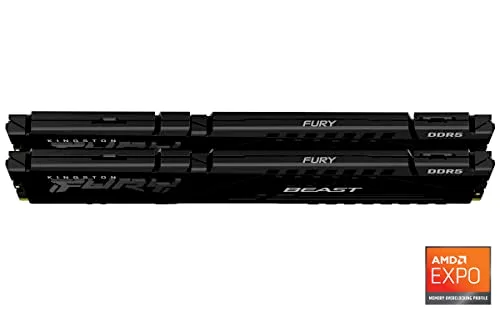 Kingston Fury Beast 64 Go DDR5 5600 MHz - vue 2