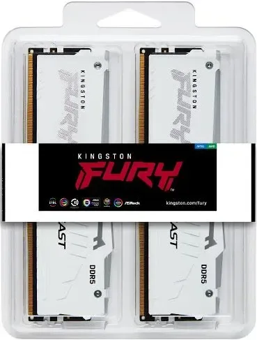 Kingston Fury Beast 64 Go DDR5 6400 MHz RGB EXPO - vue 2