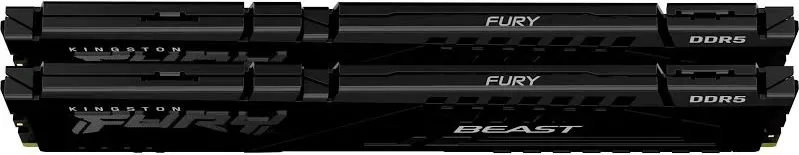 Kingston Fury Beast 64 Go Kit 2x32Go DDR5 6000 MHz - vue 2