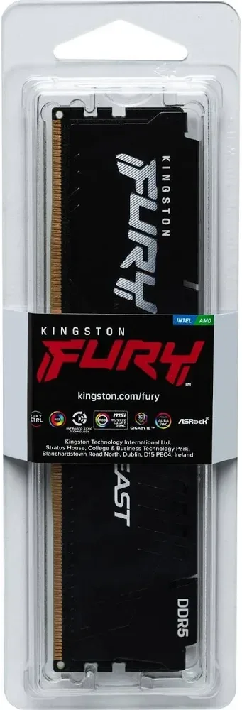 Kingston Fury Beast 8 Go DDR5 6000 MHz - vue 4