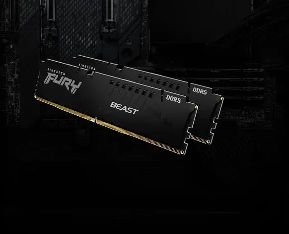 Kingston Fury Beast 8 Go DDR5 6000 MHz - vue 5