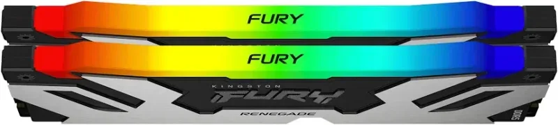 Kingston Fury Beast 96 Go Kit 2x48Go DDR5 6400 MHz RGB - vue 2