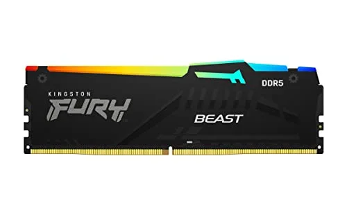 Kingston Fury Beast RGB 128 Go Kit 2x64Go DDR5 5600 MHz