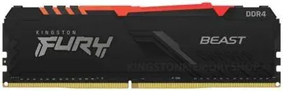 Kingston Fury Beast RGB 16 Go DDR4 3200 MHz - vue 3