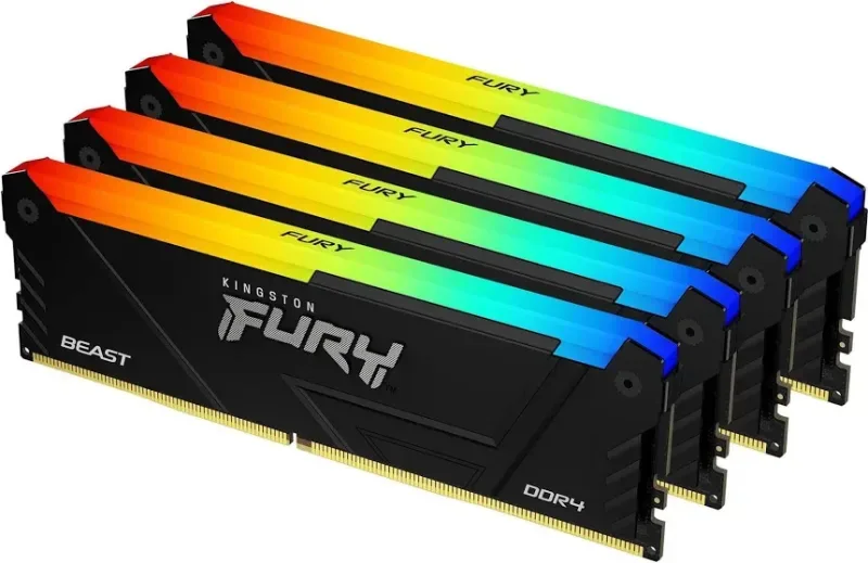 Kingston Fury Beast RGB 16 Go DDR4 3200 MHz - vue 4