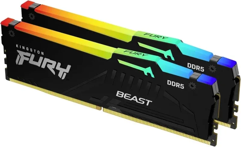 Kingston Fury Beast RGB 16 Go Kit 2x8Go DDR5 5200 MHz