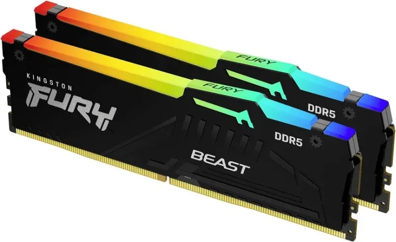 Kingston Fury Beast RGB 16 Go Kit 2x8Go DDR5 6000 MHz