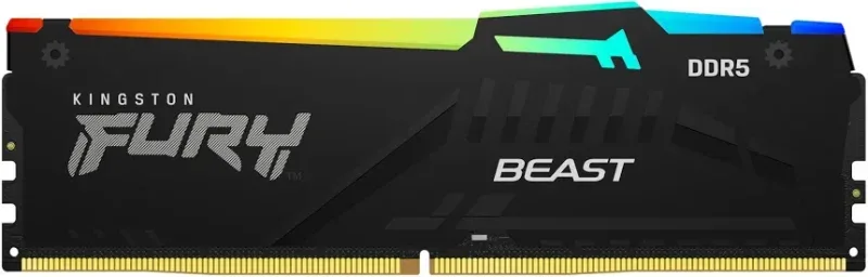 Kingston Fury Beast RGB 32 Go DDR5 5600 MHz - vue 2