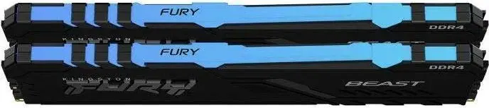 Kingston Fury Beast RGB 32 Go Kit 2x16Go DDR4 3600 MHz - vue 2