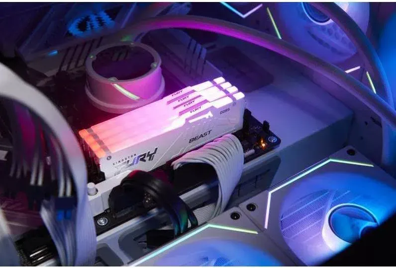 Kingston Fury Beast RGB 32 Go Kit 2x16Go DDR5 6000 MHz - vue 4