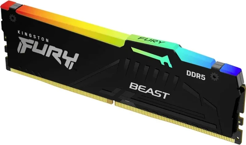 Kingston Fury Beast RGB 64 Go DDR5 5600 MHz - vue principale