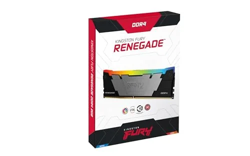 Kingston Fury Renegade RGB 16 Go Kit 2x8Go DDR4 3200 MHz - vue 4
