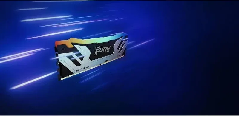 Kingston Fury Renegade RGB 24 Go DDR5 8400 MHz - vue 2