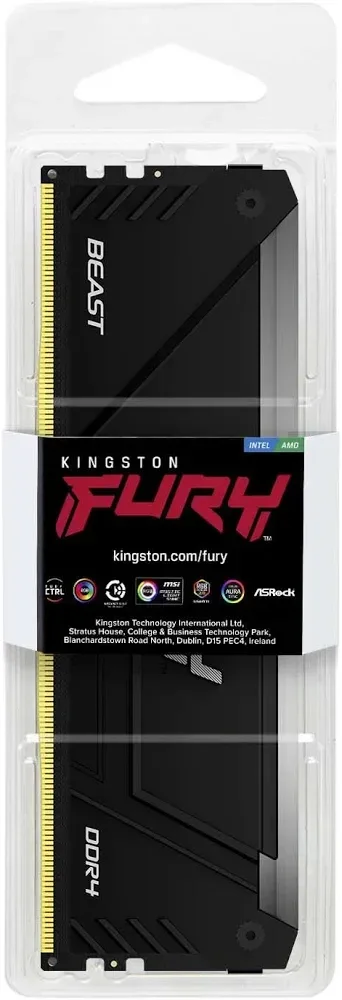 Kingston KF432C16BB2A/8 8 Go DDR4 3200 MHz RGB - vue 3