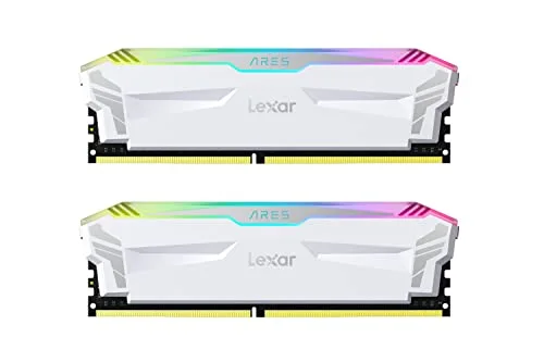 Lexar ARES RGB DDR4 16Go 4000MHz Blanc