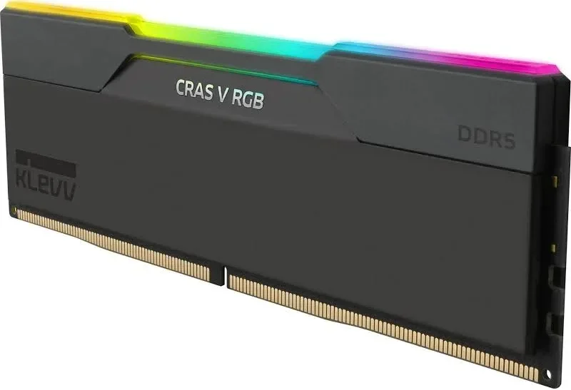 Klevv CRAS V 64 Go Kit 2x32Go DDR5 6000 MHz RGB - vue 3