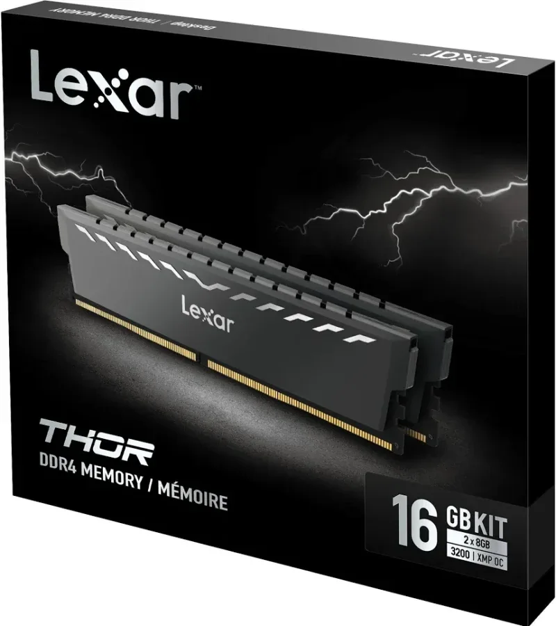 Lexar 16 Go Kit 2x8Go DDR4 3200 MHz - vue 2
