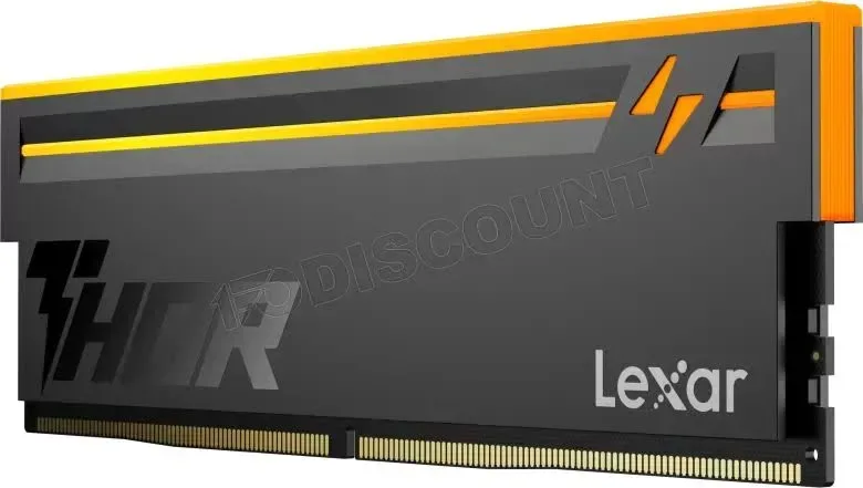 Lexar LD5U 32 Go Kit 2x16Go DDR5 6000 MHz RGB - vue 3